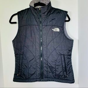 The North Face Black puffer Vest, SM